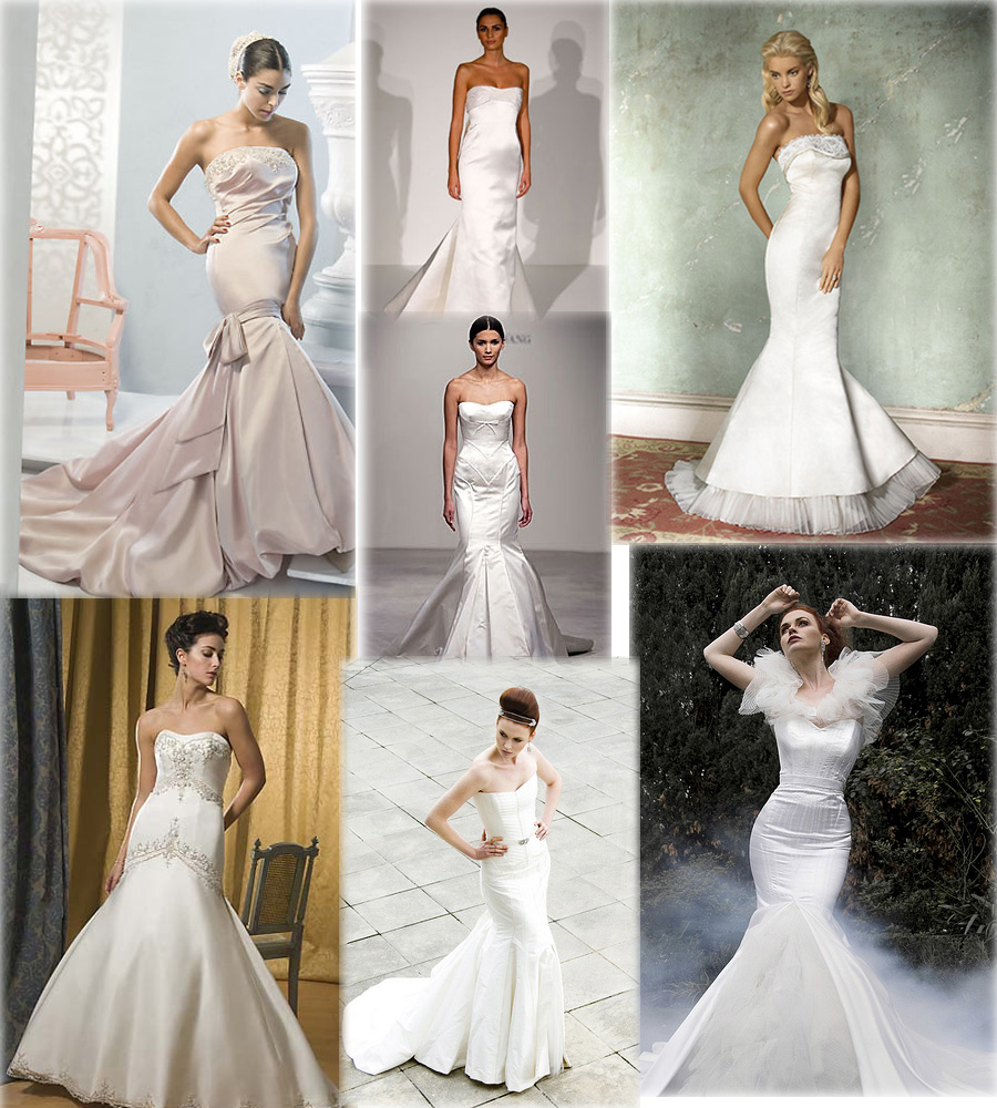 Choose Your Graceful Mermaid Wedding Dresses